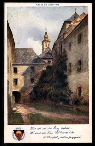 AK Deutscher Schulverein NR.141: Hof in der Festenburg
