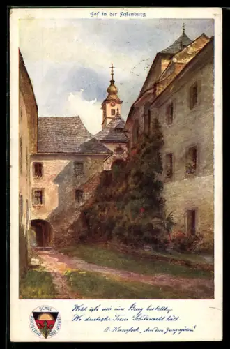 AK Deutscher Schulverein NR.141: Hof in der Festenburg