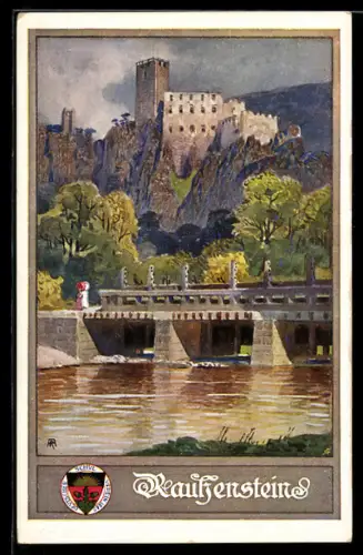 AK Deutscher Schulverein NR 170: Burgruine Rauhenstein