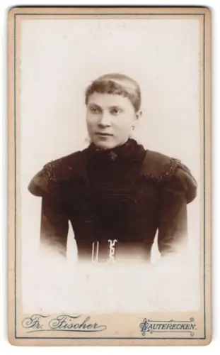Fotografie Friedrich Fischer, Lauterecken, Portrait einer Frau