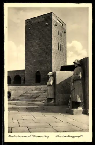 AK Hohenstein /Opr., Reichsehrenmal Tannenberg, Hindenburggruft
