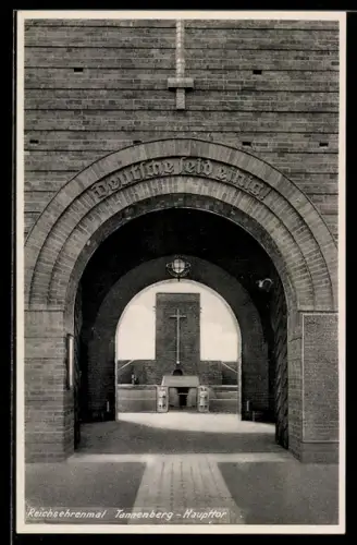 AK Hohenstein, Reichsehrenmal Tannenberg, Haupttor