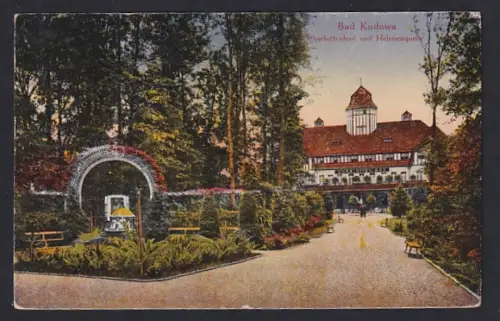 AK Bad Kudowa, Charlottenbad und Helenenquelle