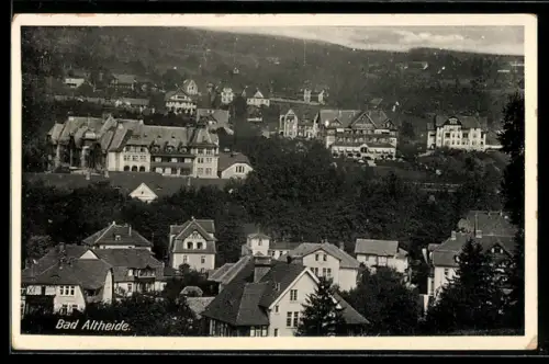AK Bad Altheide, Totalansicht aus der Vogelschau
