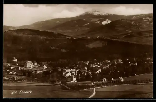 AK Bad Landeck, Totalansicht der Ortschaft