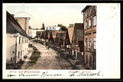 AK Mittelwalde, Gruliecher Strasse