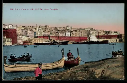 AK Valletta, View of Valletta from Senglea