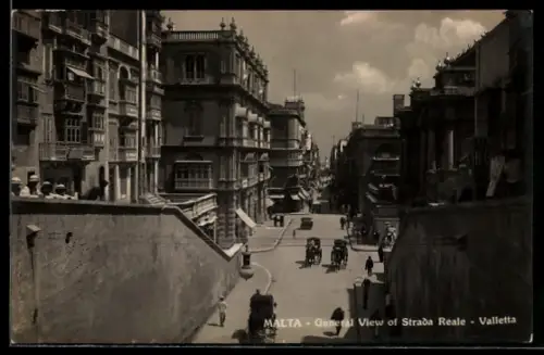 AK Valletta, General View of Strada Reale