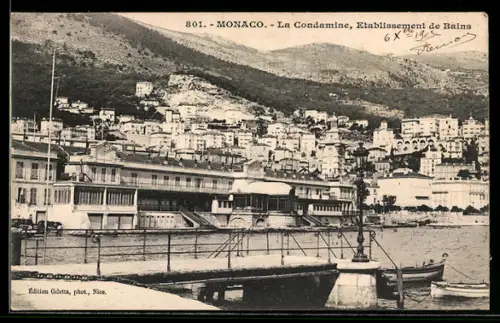 AK Monaco, La Condamine, Etablissement de Bains