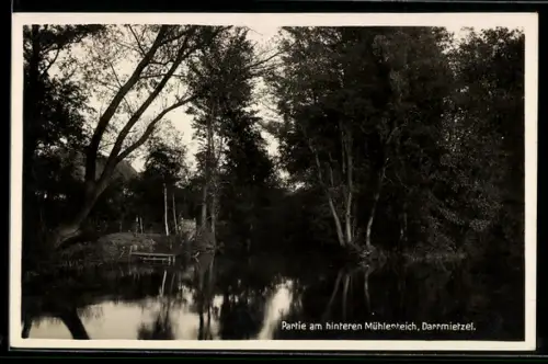 AK Darrmietzel, Partie am hinteren Mühlenteich