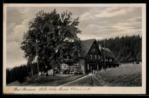 AK Bad Reinerz, Baude Stille Liebe