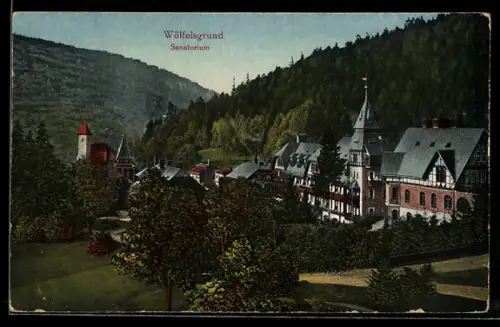 AK Wölfelsgrund, Sanatorium