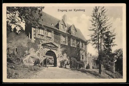 AK Kynau, Eingang zur Kynsburg
