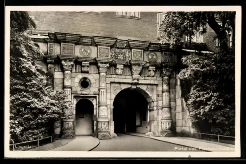 AK Liegnitz, Piastenschloss, Portal