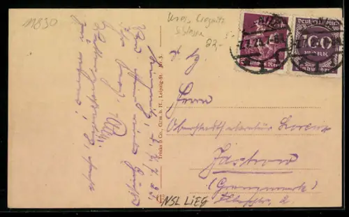 AK Liegnitz, Neues Rathaus