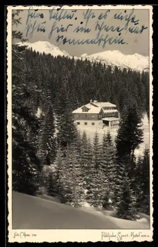 AK Pokljuka, Sport-Hotel im Winter