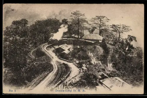 AK Double Loop D. H. R., Bergbahn