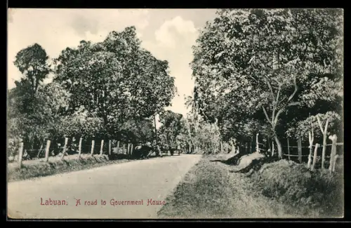 AK Labuan, A road to government House