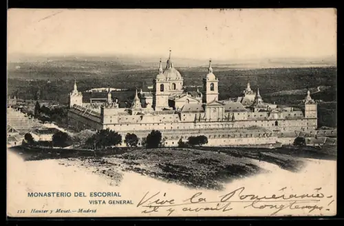 AK El Escorial, Monasterio del Escorial, Vista General