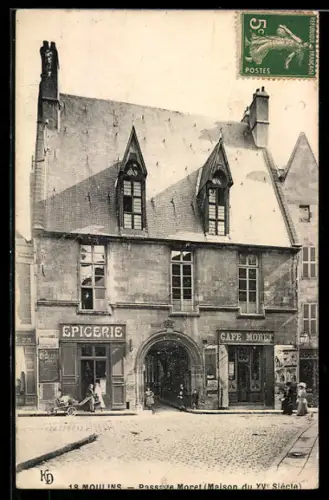 AK Moulins, Passage Moret, Epicerie & Cafe Moret