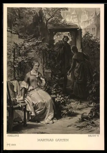 AK Marthas Garten, Szene aus Faust