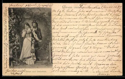 AK Faust hält die Hand von Gretchen