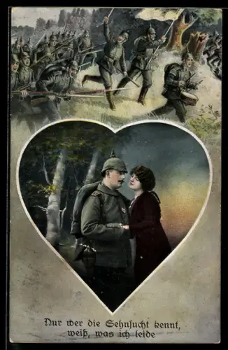 AK Soldatenabschied, Nur wer die Sehnsucht kennt