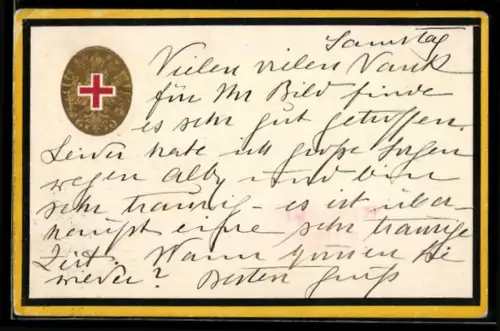 AK Rotes Kreuz, Offizielle Kriegsfürsorge Österreich