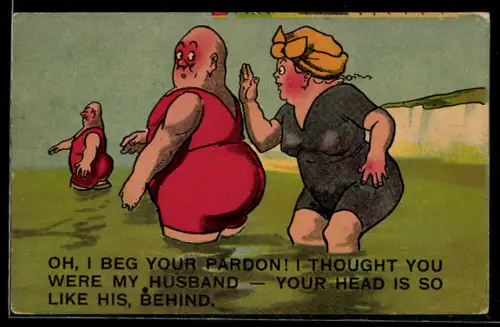 AK Dame verwechselt einen Herrn mit ihrem Mann