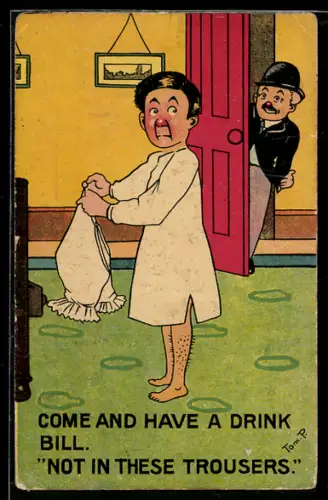 AK Come and have a Drink Bill..., Trinkerhumor