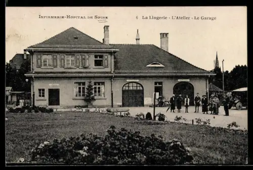 AK Speyer, Infirmerie-Hopital, L`Atelier, Le Garage