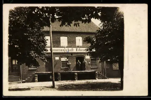 Foto-AK Echem, Molkerei-Genossenschaft