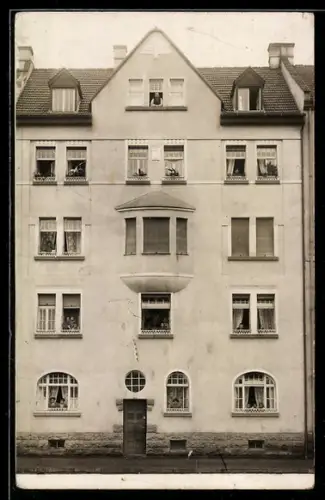 Foto-AK Schweinfurt, Haus in der Ludwigstrasse 13