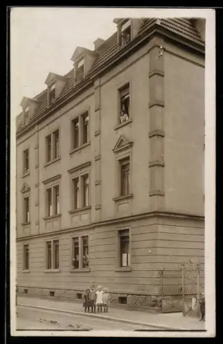 Foto-AK Schweinfurt, Haus in der Cramerstrasse 13