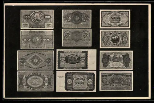 AK Eestyi Pangataht, Geldscheine