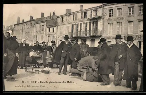 AK Niort, Bataille plate-forme des Halles