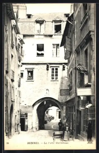 AK Rennes, La Porte Modelaise