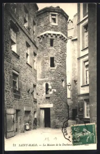 AK Saint-Malo, La Maison de la Duchesse