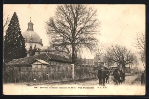 AK Saint-Vincent-de-Paul, Berceau de Saint Vincent de Paul