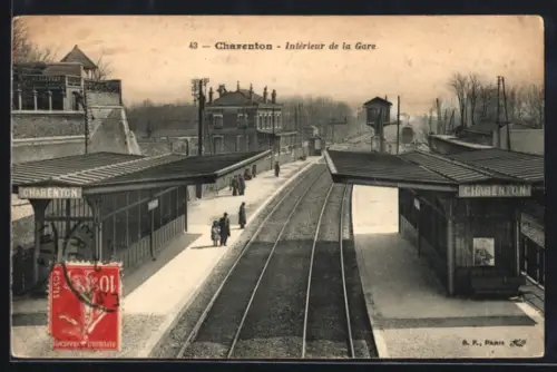 AK Charenton, Intérieur de la Gare