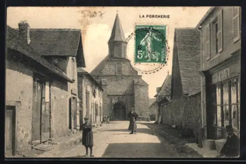 AK La Porcherie, Un Rue