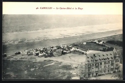AK Carolles, Le Casino-Hotel et la Plage