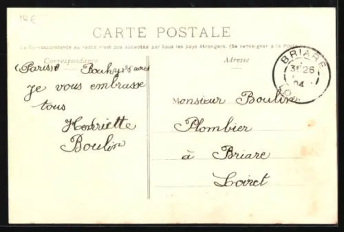 AK Bouhy /Nièvre, La Grande Rue