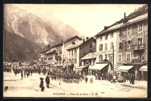 AK Modane, Place de la Gare