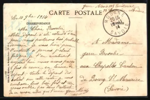 AK Modane, Place de la Gare