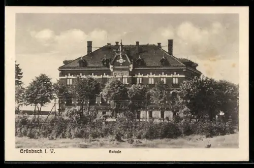 AK Grünbach i. V., Schule