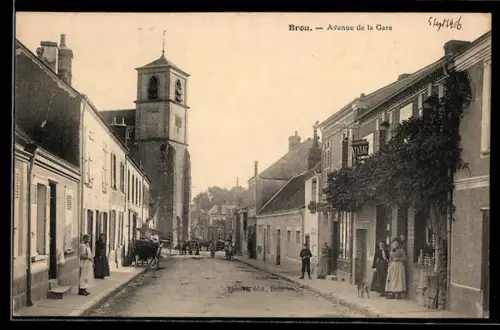 AK Brou, Avenue de la Gare, L`Eglise