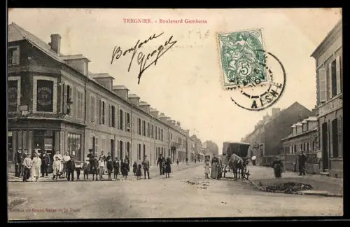AK Tergnier, Boulevard Gambetta