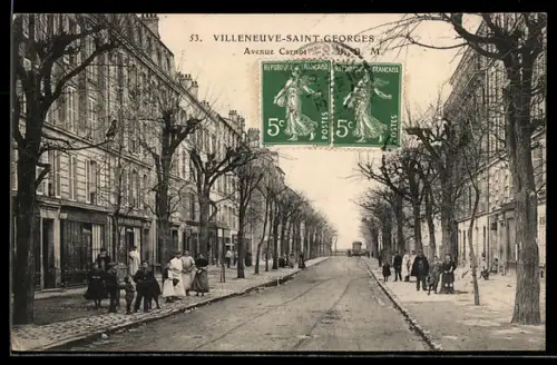 AK Villeneuve-Saint-Georges, Avenue Carnot