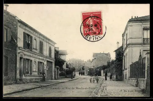 AK Clamart, Rue du Moulin-de-Pierre